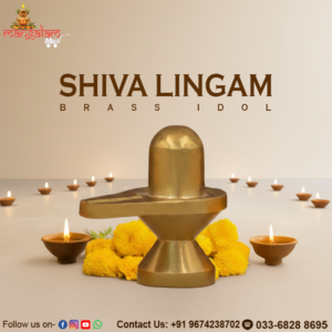 Shiva Lingam Brass Idol