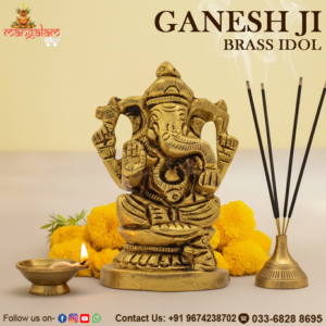Ganesh Ji Brass Idol