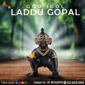 Laddu Gopal Brass Idol