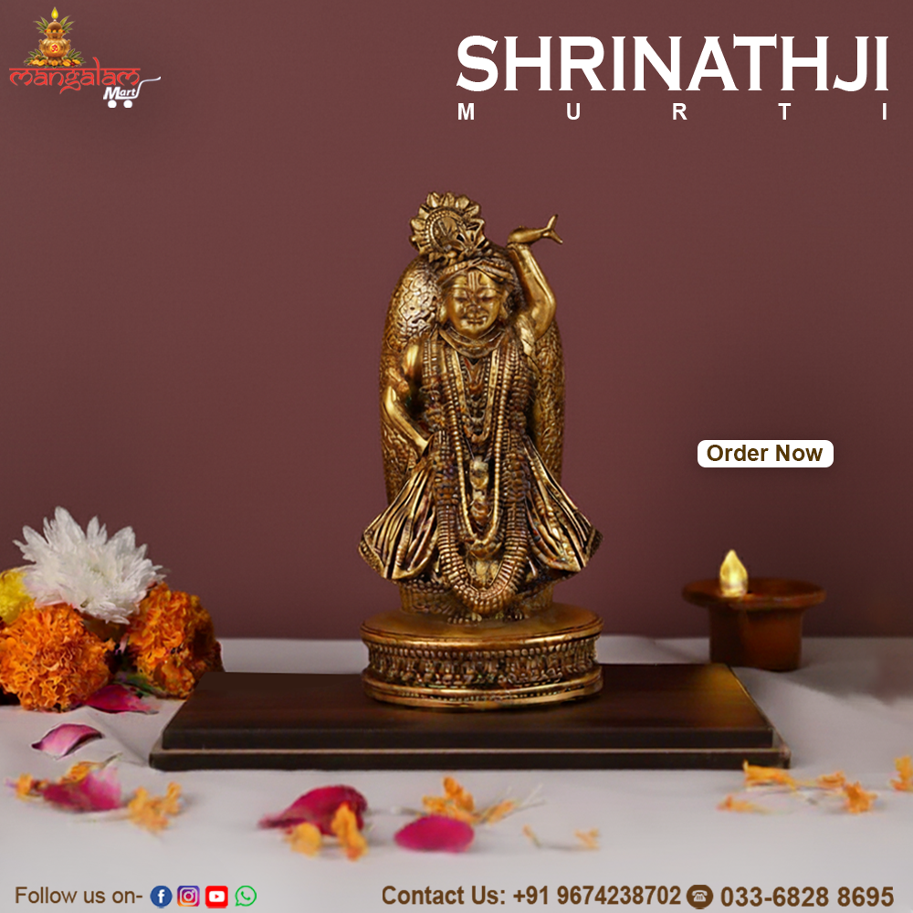 Shrinathji Brass Murti
