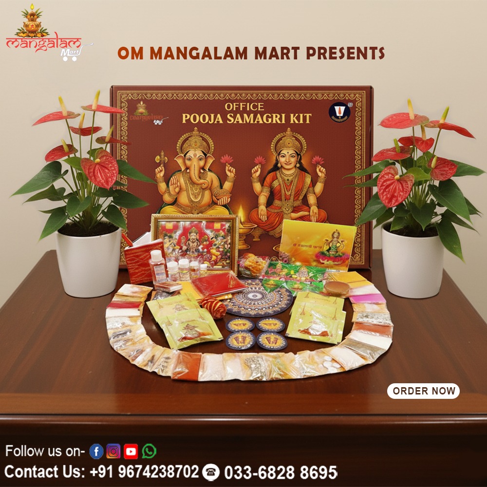 Office, Business & Home Pooja Samagri Kit