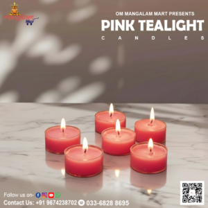 Pink Tealight Candles